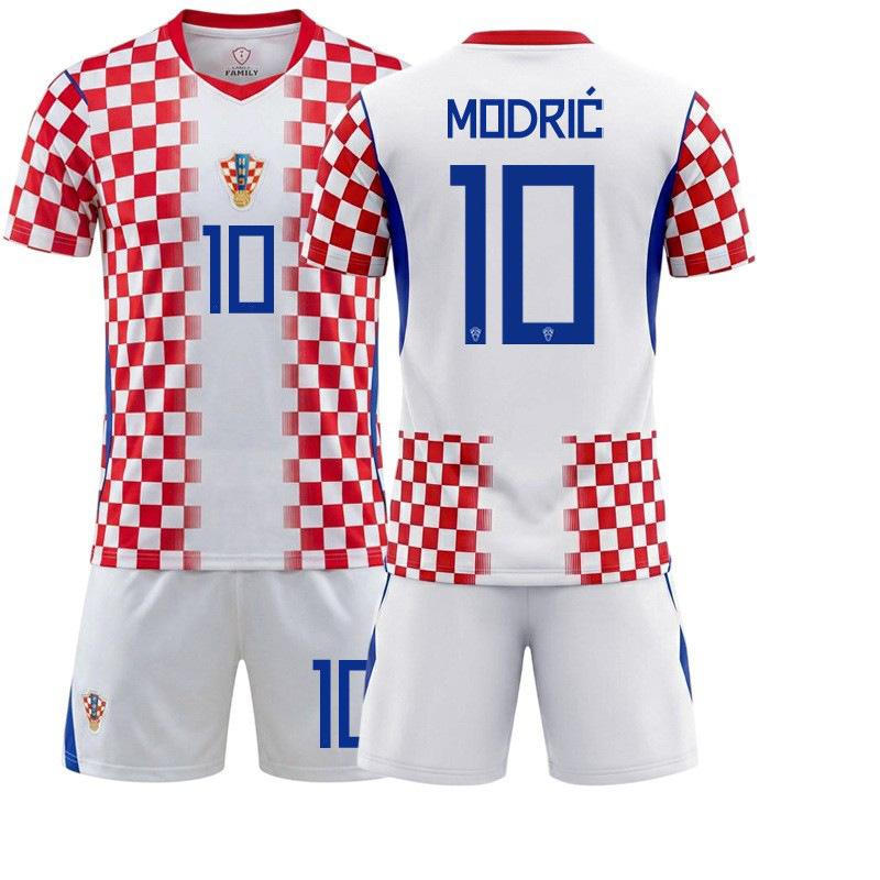 26-27 USCAM World Cup national team jersey Croatia home football jersey No. 10 Modric #16