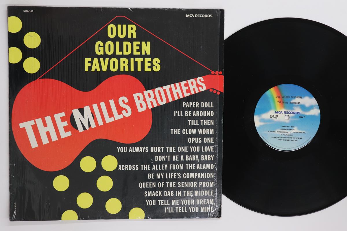 

LP Record MILLS BROTHERS Our Golden Favorites MCA188 MCA US Jazz Used