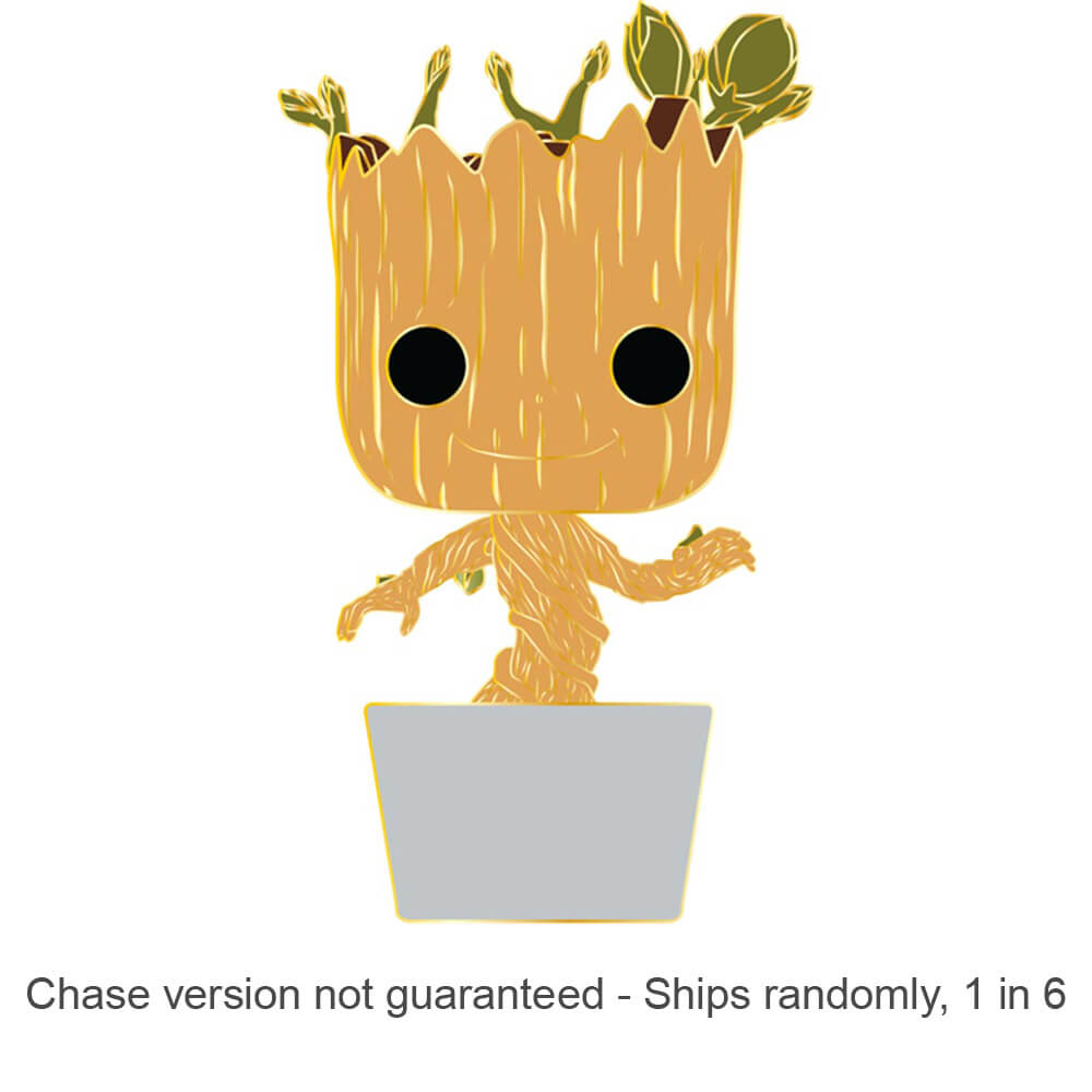 

Бэби Грут 4 дюйма Поп! Эмалированные булавочные чехлы поставляются 1 из 6