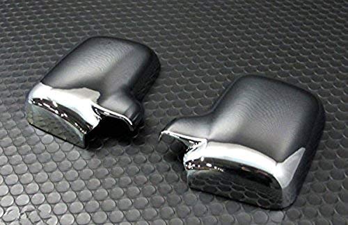 BRIGHTZ Chrome Door Mirror Covers for Sambar Dias Van TV1/TV2 [MIR-SID-109] (TV V3/V4/3/4) - Part Number: 29878