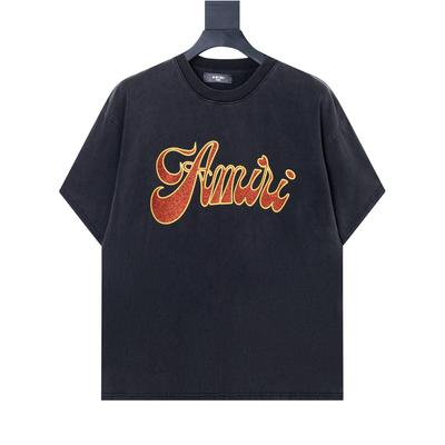 6502 Amiri 2026 Summer New Men's and Women's Loose High Quality Cotton Plus Size T-shirt Couple T-Shirt