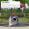 Universal Mosquito Netting for Patio, Hanging Outdoor Umbrellas Screen Mesh, with Zipper Door and Adjustable Rope