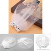 Pet Wedding Veil Dog Flower Headdress Veil Clip Pet Dog Accessory (S)