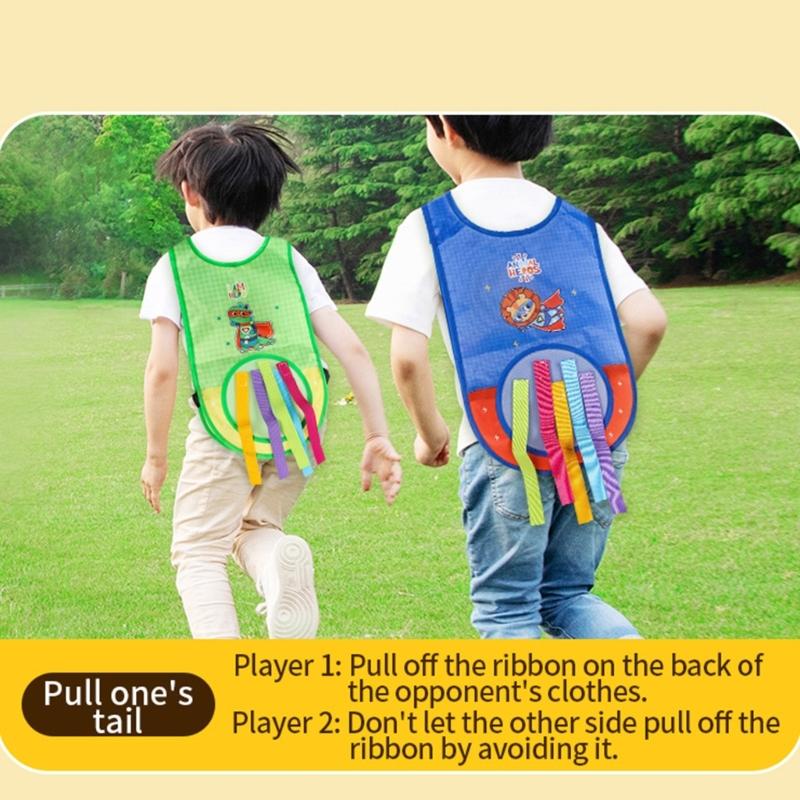 Dodgeball Game Set Throwing Balls Game Set with 3 Soft Balls and Vest for Kids Children Toddler Outdoor Indoor