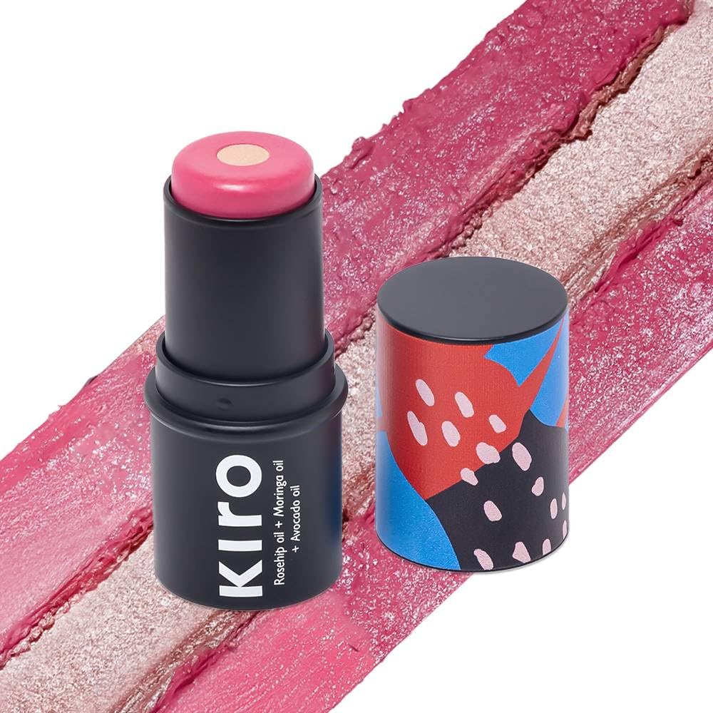 

Kiro Wonder Wand Multi-Stick - Pink Opal, 7.5g | 3-in-1 Stick - Blush, Eyeshadow & Lip Tint | Creamy, Weightless & Long-Lasting | Rosehip, Avocad