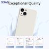 Luxury Soft Case Cover for iPhone 14 15 Pro Max Plus 5G 360 Edge Protective Liquid Silicone Mobile Phone Shield Housing