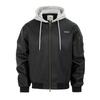 Firetrap Mens PU Hooded Jacket