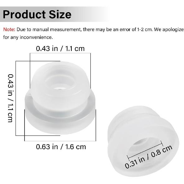 2 Pack 14055 Transmission Shift Cable Bushing, Automatic Transmission Cable Fix, Repair Kit for 1997-2013 Chrysler, Chevy, GMC, Dodge, Ford, Jeep,