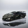 1288pcs Limited Edition Black Supercar Building Blocks Set - Challenging Assembly with Opening Hood & Trunk