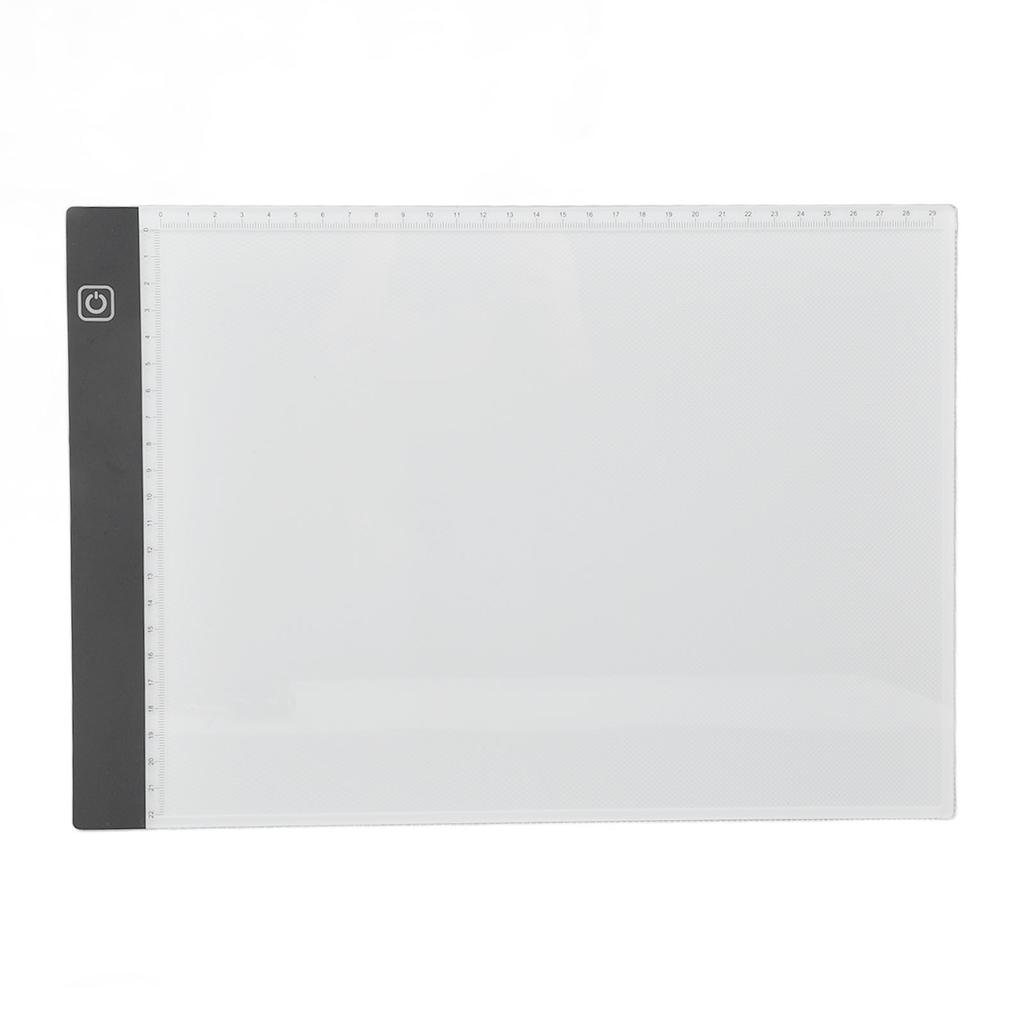 5V USB A4 Kopierbrett 3 Stufen Dimmung Touch-Steuerung LED Zeichenpad mit Skala 300?350LM