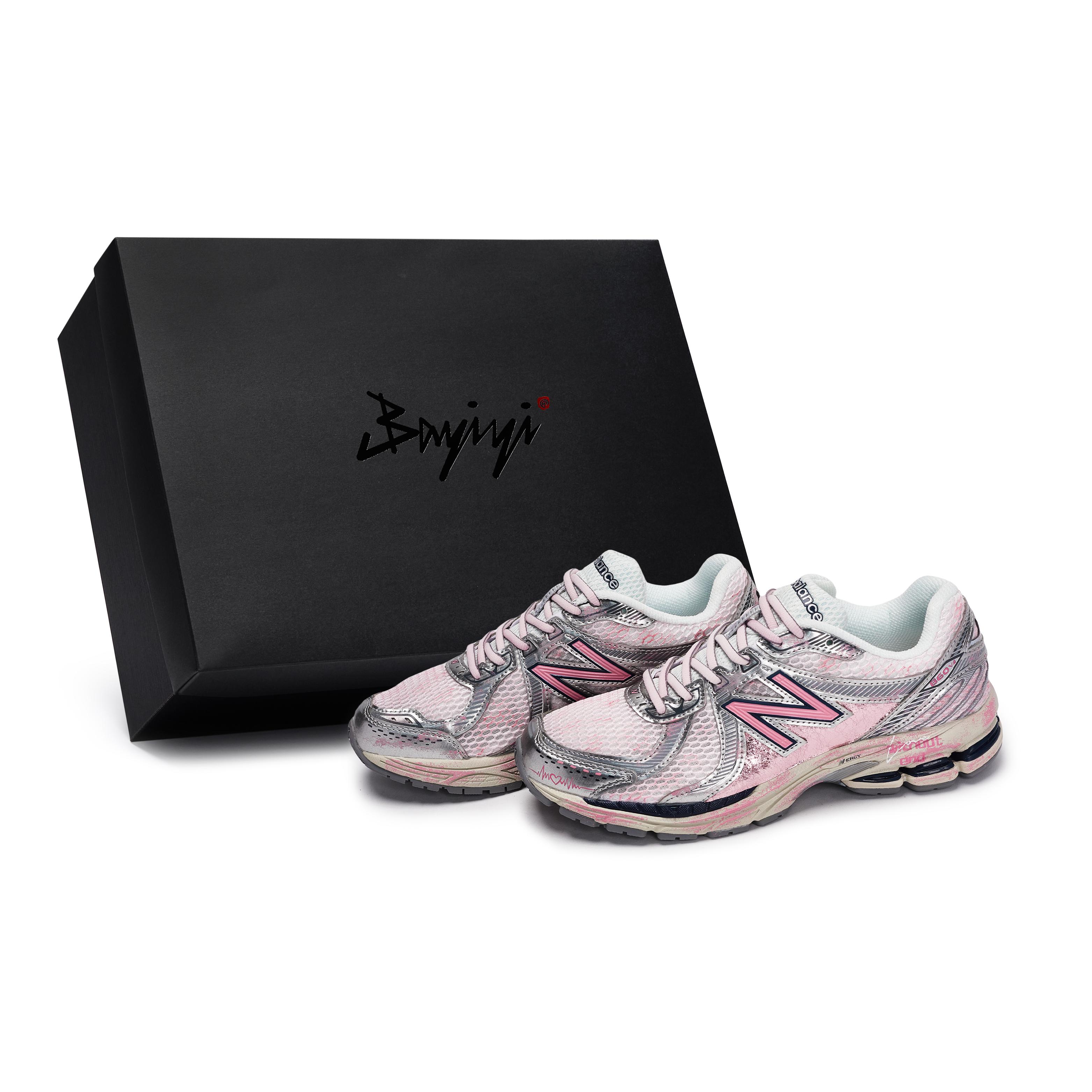 

New Balance 860 Casual Shoes Unisex Low Top Silver ML860RG2(Team80-S-BOX) 38