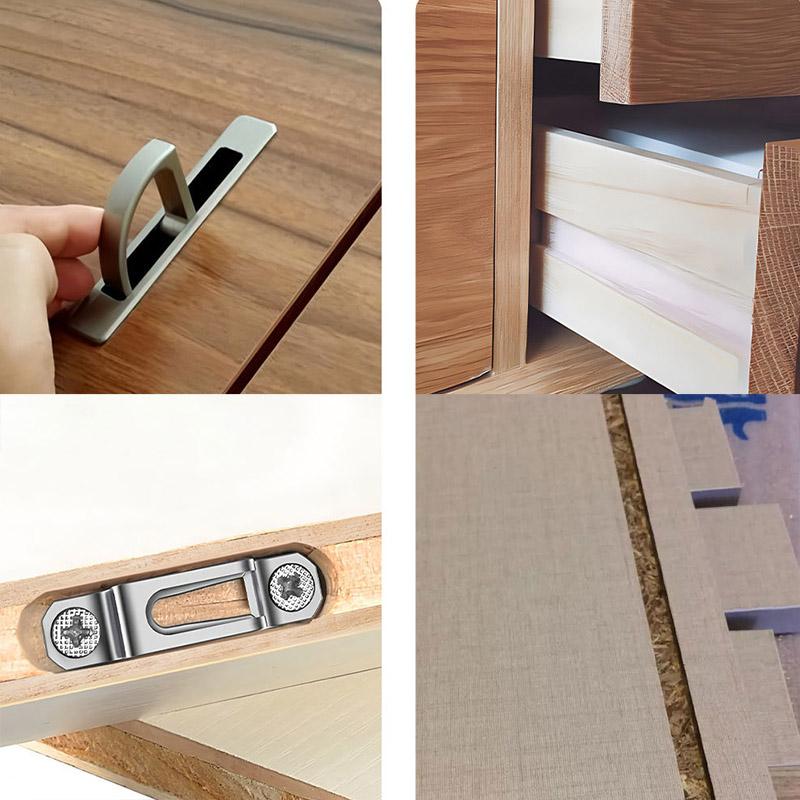 1Pc Wood Router Slotting Locator Tool with Limit, 2 in 1 Slotted Base & Fastening Bracket Handheld Edge Trimmer Milling Cutting