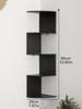 5-Layers Wooden Corner Shelf Display Stand Organizers Storage Floating Bookshelf Plant Holder Home Appliance Kitchen Accessories