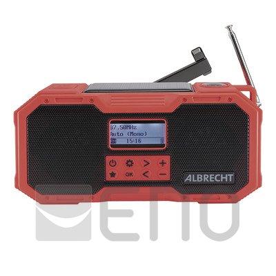 Albrecht DR 112 pocket radio DAB+ FM Black