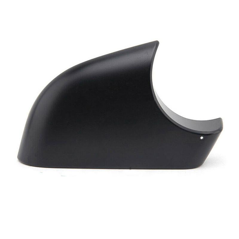 Cache d'aile de rétroviseur latéral avant de voiture Support inférieur Capuchon noir mat pour Tesla Model Y 2020 2021 Accessoires auto