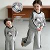 2025 Spring/Autumn Girls' Fashion Set: Hoodie & Sweatpants