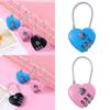 Password Lock Luggage Travel Lock Combination Padlock TSA Customs Code Lock Heart Shape Padlock
