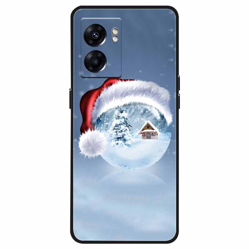 For OPPO Realme C33 Case C30s Christmas Silicone Soft TPU Cover Cases for Realme 9 Pro Plus Coque Realme8 5G New Year Gift Funda
