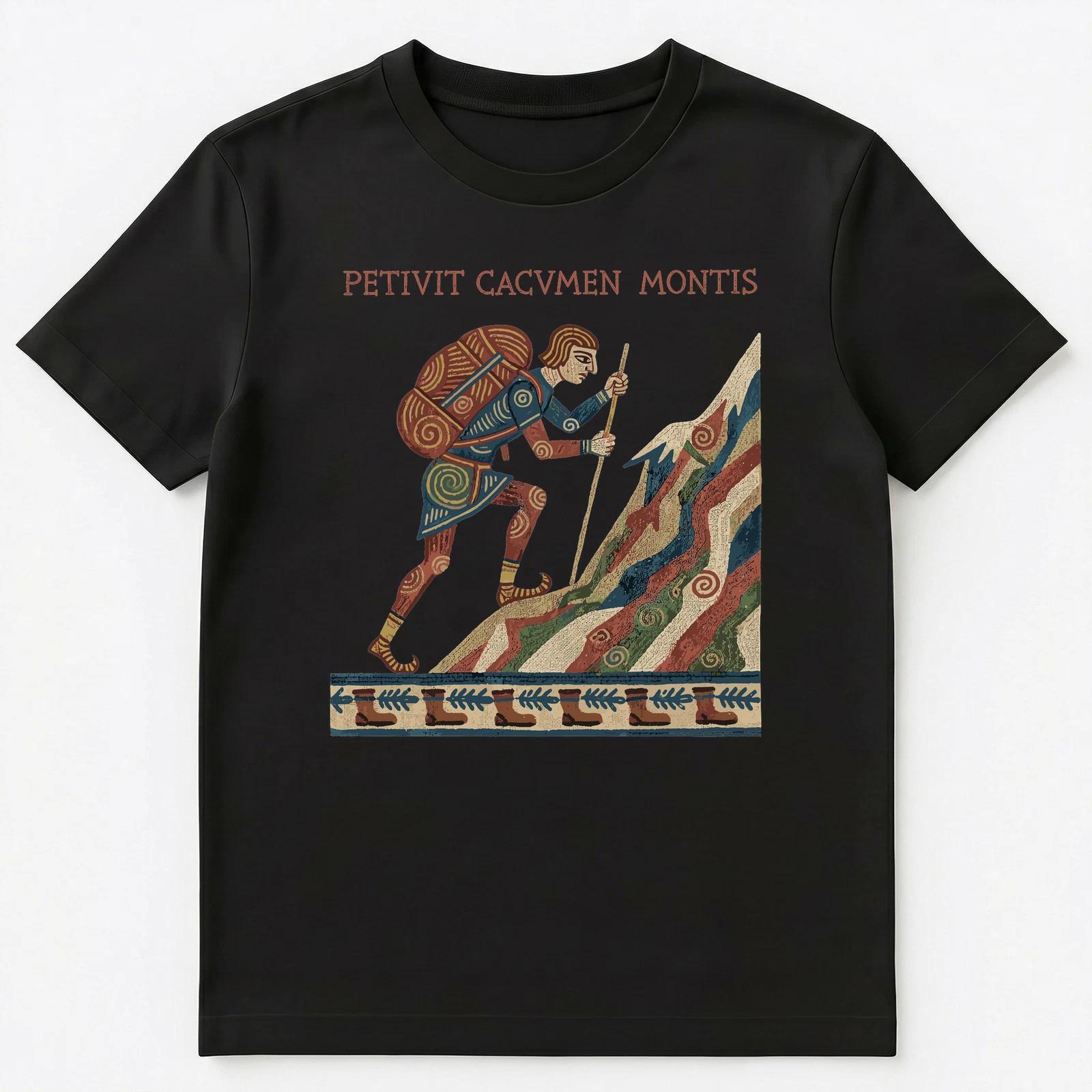 

Hiker Seeker Mountain Climber History Medieval Tapestry Unisex T-Shirt L