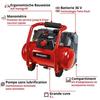 Einhell kabelloser Kompressor te-ac 36/6/8 li of set - solo pxc (36V, 8 bar Maximum) geliefert ohne Batterie oder Ladegerät