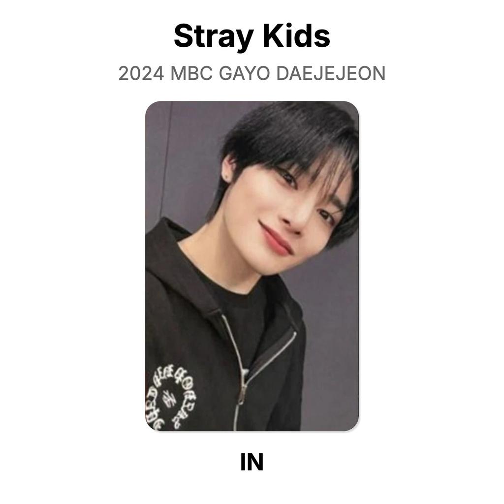 Stray Kids 2024 MBC GAYO DAEJEJEON Official Photocard