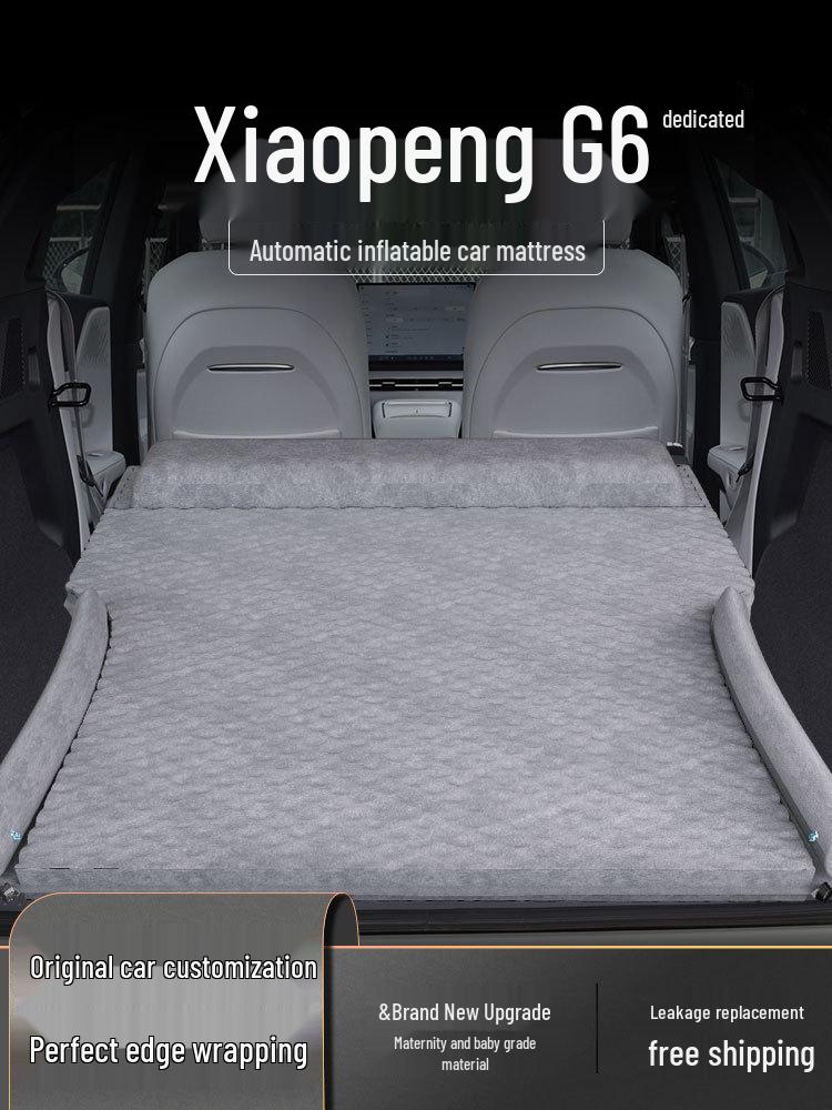 XPeng G6 Inflatable Car Mattress: Rear Seat & Trunk Sleeping Pad, Air Cushion for Car Comfort