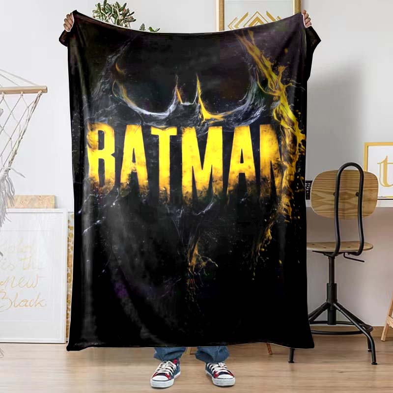 The Batman Blanket Is Suitable for Beds, Sofas, and Various Other Occasions, Making It A Perfect Gift for Friends and Family.