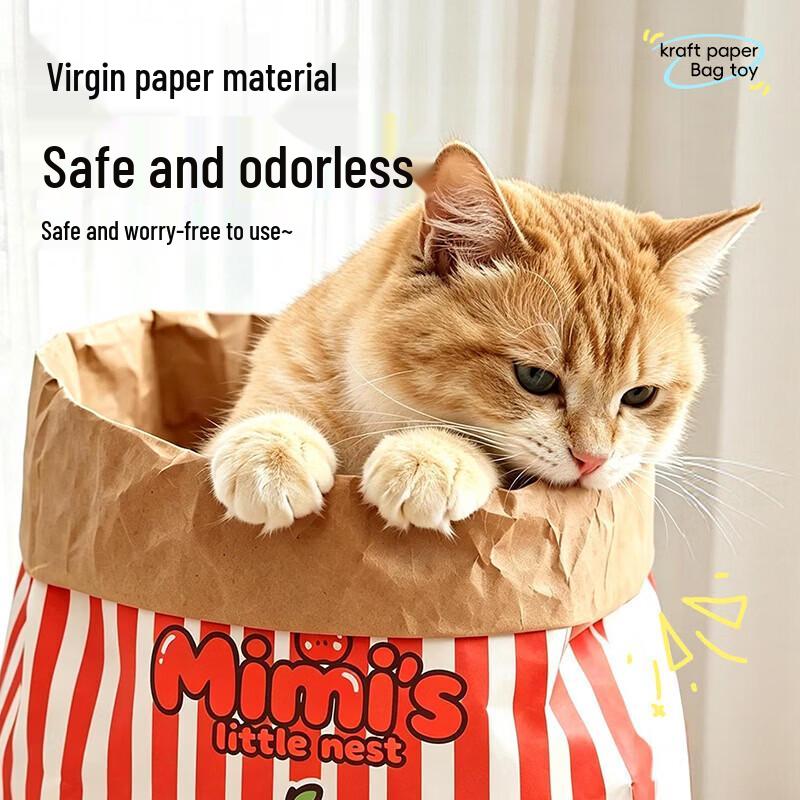 Jihang Cat Tunnel and Hideaway Sack (5-Pack)