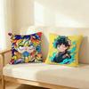 Popular My Hero Academia Cushion Cover Decorative Cushions Covers Cover Sofa 50X50 Pillow 4 Piece 45X45 40X40 Pillowcase