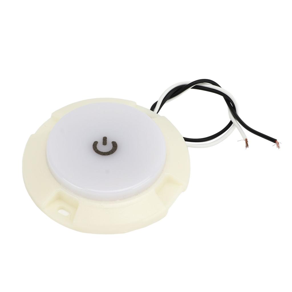 Car Reading Light 2.8inch 24V Touch Button LED Lighting Automobile Interior for RV Boat Van Truck