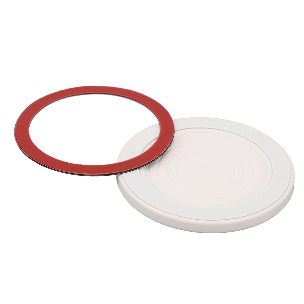 Wall Mount Magnetic Shower Phone Holder Strong Suction Magnetic Sticker for   12 13 14 15 Kitchen Bathroom Black