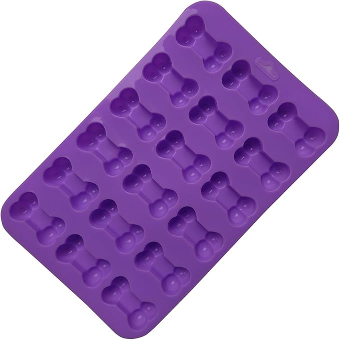 2pcs Safe And Soft Dog Bone Silicone Mold For Candy And Ice Bone Ice Trays Dog Bone Ice Candy Mold
