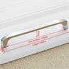 KAK Zinc Alloy Modern Cabinet Handles Kitchen Cupboard Door Pulls Drawer Knobs Handles Wardrobe Pulls Furniture Handle