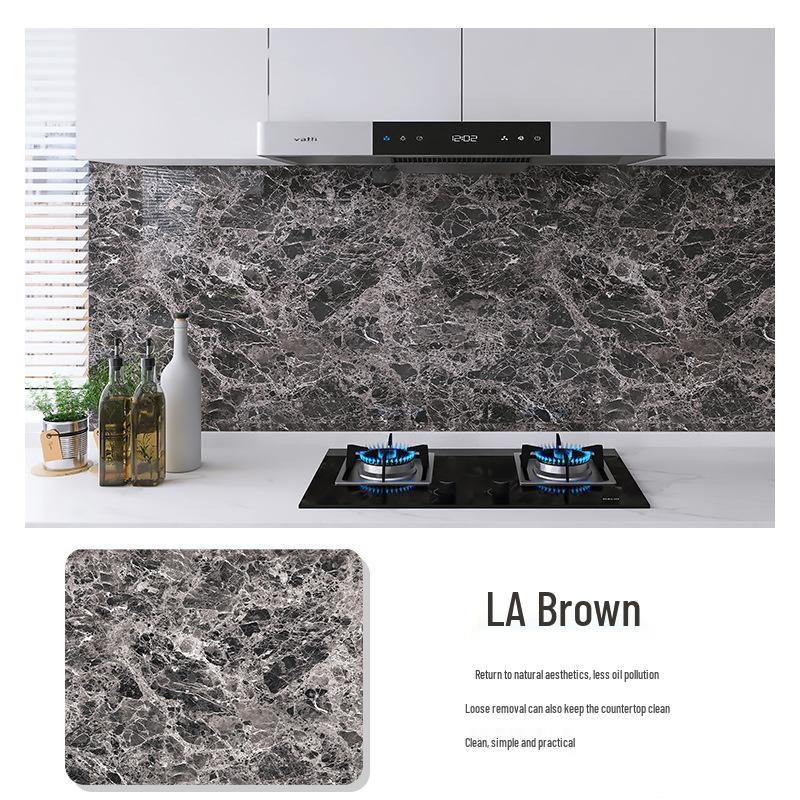 Selbstklebende Wasserdichte Verdickte Fliesenwand- und Arbeitsplattenaufkleber für Küchen- und Haushaltsdekoration