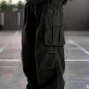 Men's Cross-Border Wide-Leg Joggers, European/American Style Cargo & Drop-Crotch Pants