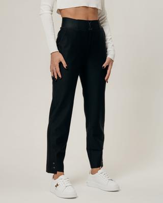 High Waist Trousers Galife 6935 38 Black
