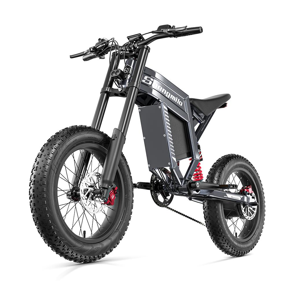 Shengmilo S900 All-Terrain 1500W Motor Electric Bicycle 60V30Ah Battery 20 Inch Fat Tires High-Performance E-Mountain Bike