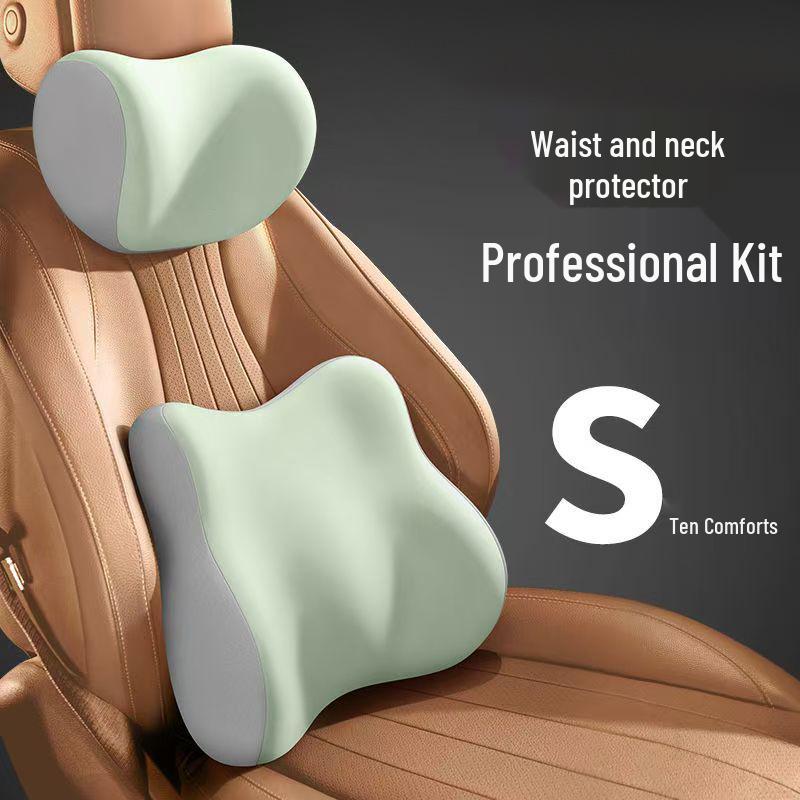 Car Seat Back Lumbar Support Cushion for Long Sitting