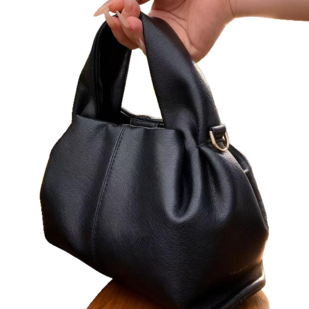 Bolsa Tote & Transversal Boling'en Luxo Couro Francês Textura Lichia para Almoço