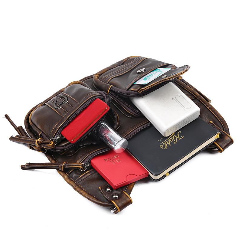 Underarm satchel crossbody handbag women's bag retro casual bag large capacity shoulder satchel