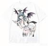 Morrigan Aensland Cotton TShirt 2026 NewModel Shirt Personality Short Retro Clothes Year Round Clothing Streetwear Trendy Soft