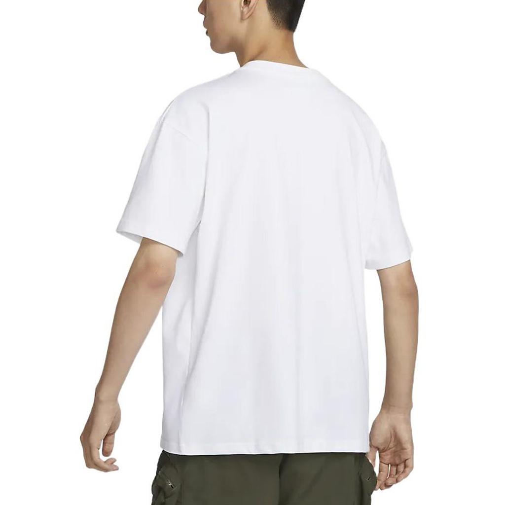 Nike Drop Shoulder Sleeve T Shirt Men's White DX9444-100