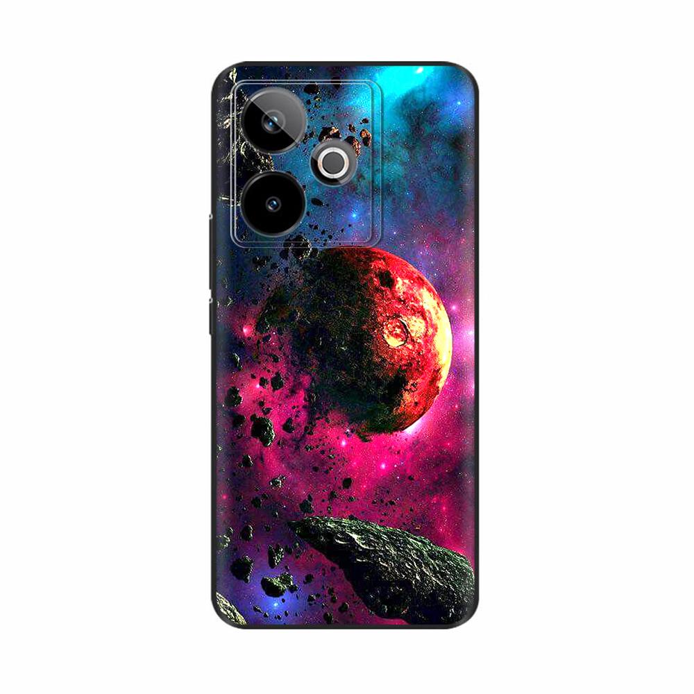 Silicone Phone Case For Realme GT 7 Case Soft TPU Shockproof Back Cover For Realme GT7 Pro Cases For Realme GT 7T Case Fundas