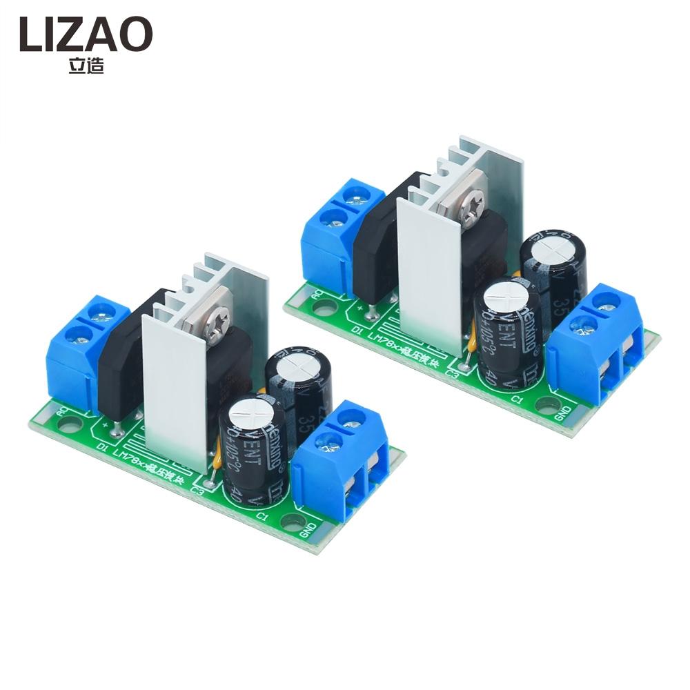 IZAO L7811 LM7811 Dreipoliger Spannungsreglermodul 1V 11V Ausgang 1A Gleichrichterbrücke Filter Stromwandlerplatine