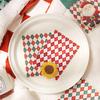 Christmas Creative Snack Packaging Bag Header Festive Bag Exquisite Cardboard