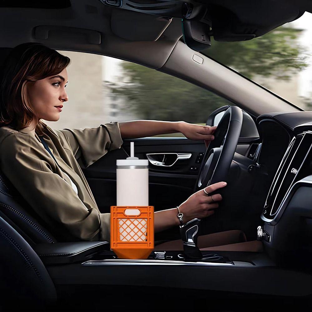 Shockproof Car Cup Holder Mount Stable Bottle Mount Adapter Car Cup Expander Road Trip Travel