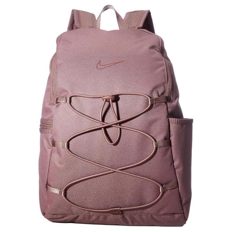 Nike Polyester Backpack Regular Unisex Smoky Purple Red Casual CV0067-298