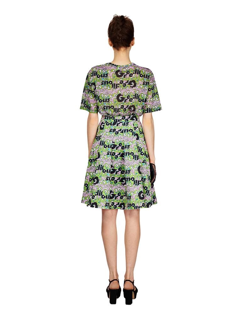 Mr. Greedius Anemone Repeated Print Top