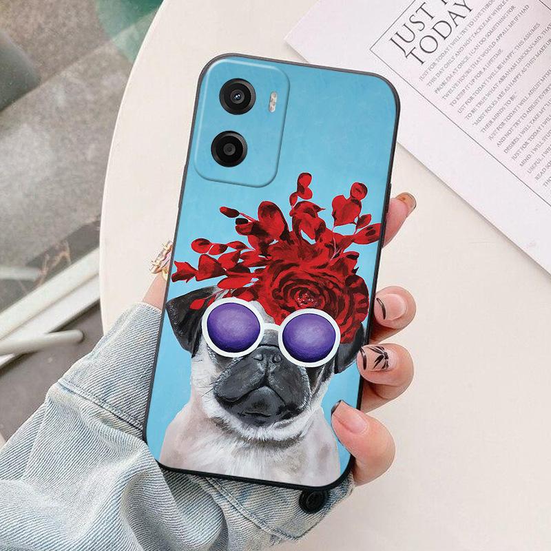 For Motorola Moto E15 Phone Case Astronaut Silicone Camera Protection Back Cover For Moto G05 G15 E15 E14 E13 Funda