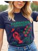 Tomatoes and Lobster TShirt, Farmers Market Shirt, Tomato Girl Summer, Chef Shirt, Support Your Local Community Tee, Sardines T-Shirt